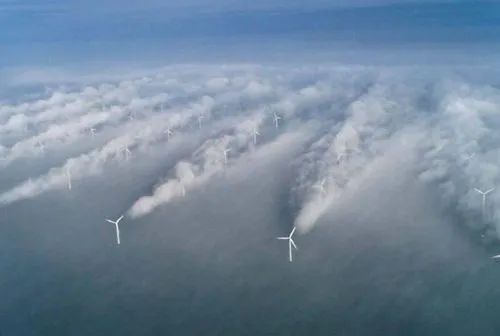 Turbines wake effect
